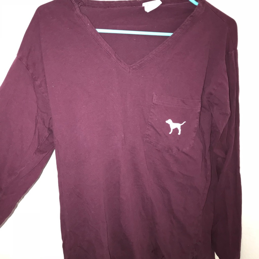 PINK long sleeved tee